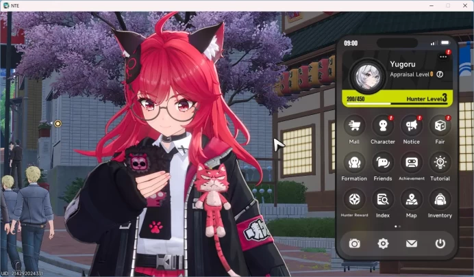 EU | Starter Lv3 | 1 S Char Nanally A1 + 1 Selector S + 5 A Char | MC Female | Log Email | NTE089B