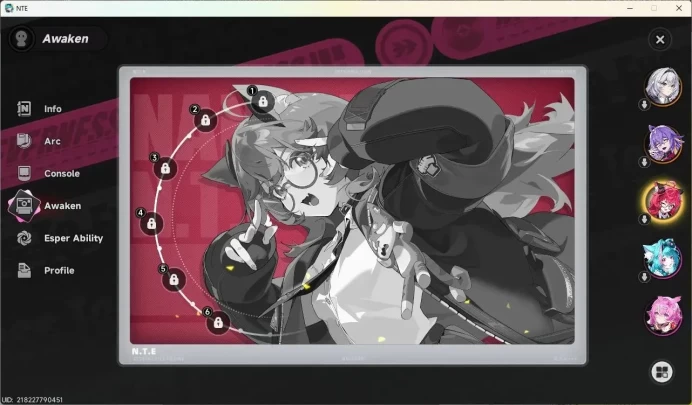 SEA | Starter Lv 3 | 2 SSR (Nanally,Fadia)+ 6 SR + Glider | Selector 40/50 | MC Male | Take Email | NTE121B