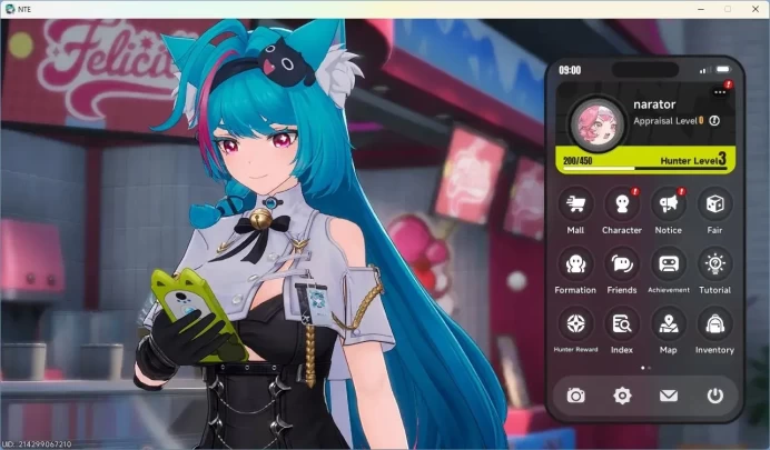 NA|Starter LVL 3, Nanally, 7 Char, MC male, Selector 43/50 ,more detail check SS NTE132B