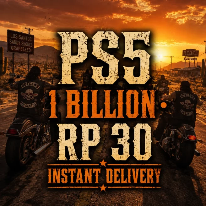 PS5 | Modded Account | 1B Total Assets + 300 Deluxos | 23M Pure Cash | RP 30 | 24/7 Support | GCLD1197
