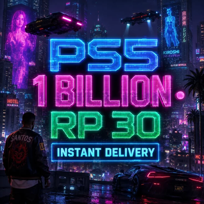 PS5 | Modded Account | 1B Total Assets + 300 Deluxos | 25M Pure Cash | RP 30 | 24/7 Support | GCLD1018