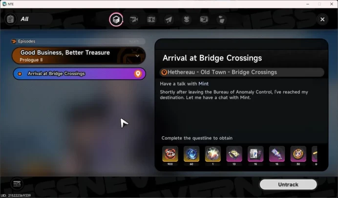 EU | Starter Lv 3 | 1 SSR Selector + 6 SR | MC Female | Take Email | NTE171B