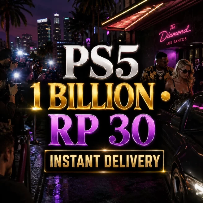 PS5 | Modded Account | 1B Total Assets + 300 Deluxos | 24M Pure Cash | RP 30 | 24/7 Support | GCLD1019