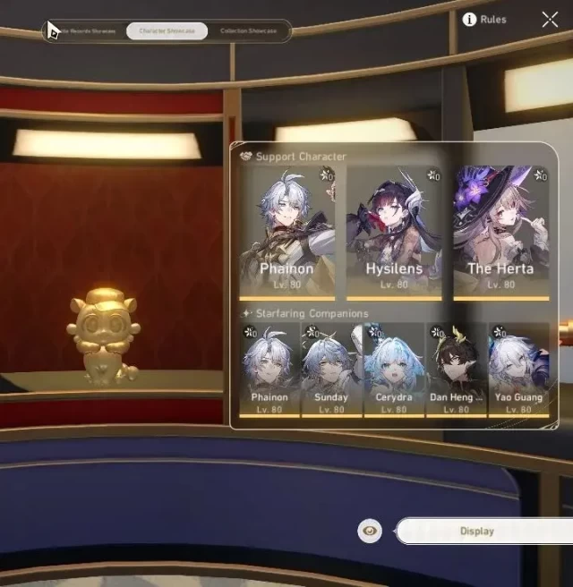Asia|TL 70|Premium Phainon|17 Limited|[Hysilens,Archer,Dante]+Sign,Sparkle E1,Sunday,Cerydra,Casto,Etc|TakeMail|CheckSS(HSR7210)
