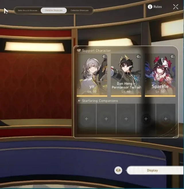 Asia|TL 32| 1,5K SJ | 1 Golden Companion | 4 Limited | Evanescia,Sparkle,Huohuo,Dante |MC Female|Take Mail|Check SS|(HSR7199)