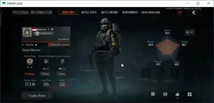 MOBILE|Lv30|SV 17,5M|Urban,Fortune Set,Royal Guard|QS AKS-74U,GM AK-12,Forest MP5,Contour MPX|CN ON|Infinite|Check SS(AB3217)