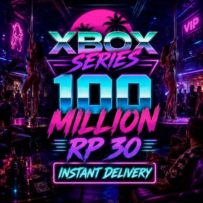 XBOX SERIES | Modded Account | 100M Total Assets | 24M Pure Cash | RP 30 | 24/7 Support | GCLD1067