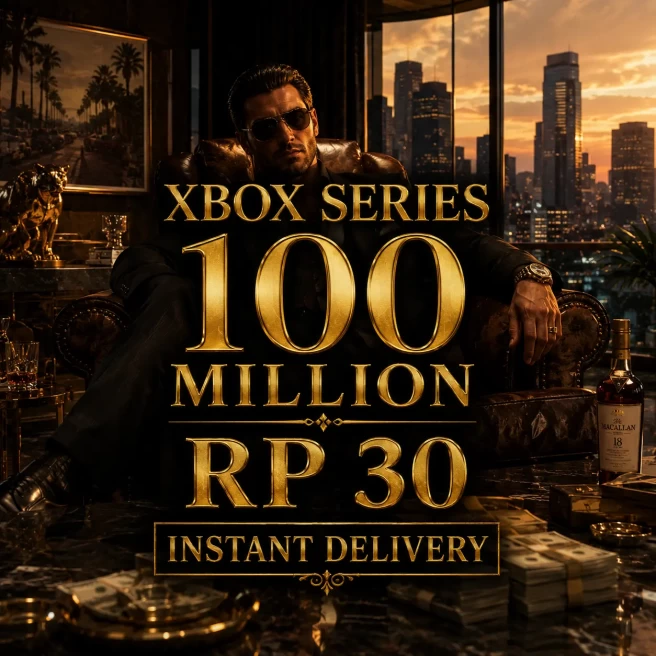 XBOX SERIES | Modded Account | 100M Total Assets | 25M Pure Cash | RP 30 | 24/7 Support | GCLD1076
