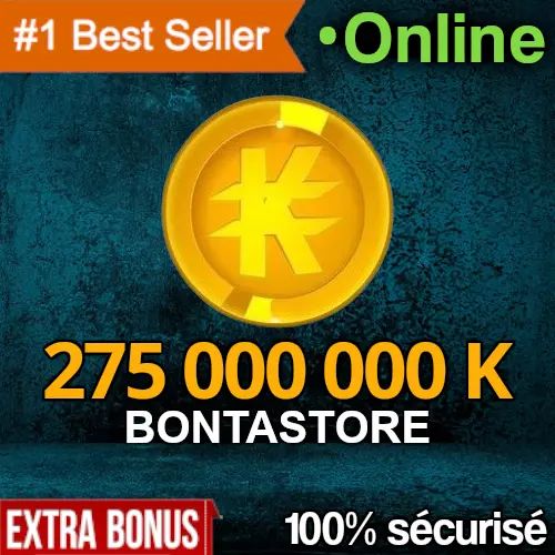275 000 000 Kamas - Fallanster – 5 minutes – 100% sécurisé
