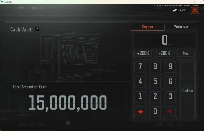 Mobile | LV 30 | SV 27.9 M | CV 15.0 M |Exclusive X-Ray H416, Koi LR-AR2, Koi AK-102| more detail Check SS (AB434B)