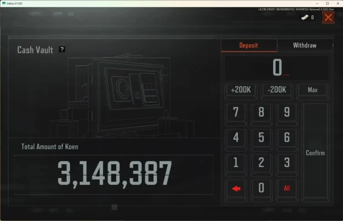 Mobile | LV 30 | SV 12.9 M | CV 3.1 M | Maelstrom AUG, GM AK-12, Abomi Vector 9, Speed SQB | more detail Check SS (AB437B)