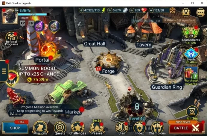 Lv40 1,1M Power|1 Mythic(Galathir)|26 Legend(Ninja,Hurndig,Xenomorph,Alice,Dune,Giath,Rathalos,Etc)|47K Energy|Plarium(RSL1497)