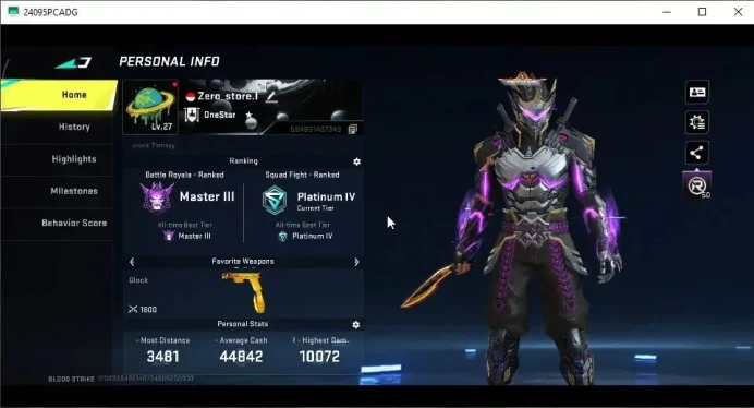 ASIA|ULTRA Melee Kukri-Nexora|Collab 7DS[M700-Elizabeth]|3 ULTRA[ZERO,AUG,Origin-12]|10 Legendary|Backup Code|Check SS(BLS4550)