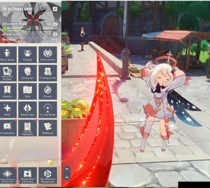 ASIA |AR 53 |3 Limited + 1 (*5Wep) |Arlecchino,Furina,Yelan |Mc Male |Reoni ON|TakeMail |CheckSS(GI6576)