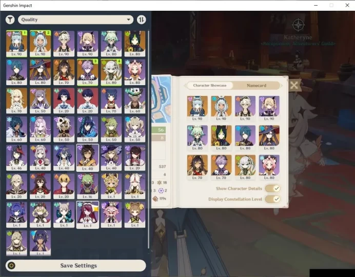 ASIA |AR 56 |4 Limited + 3 (*5Wep) |Ineffa+Sign,Durin,Mualani,Nahida |Starcaller Watch |Mc Female |TakeMail |CheckSS(GI6575)