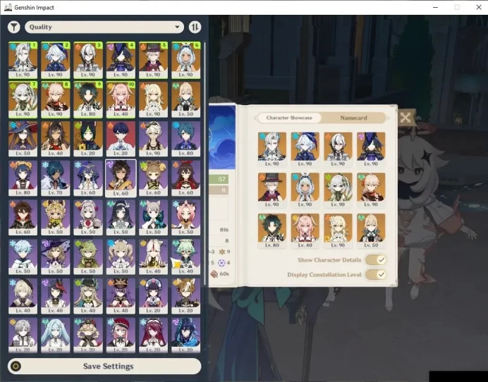 ASIA |AR 57 |10 Limited + 3 (*5Wep) |Xiao+Sign,Neuvilette,Furina,Ar;ecchino,Clorinde,Etc |Mc Female |TakeMail |CheckSS(GI6570)