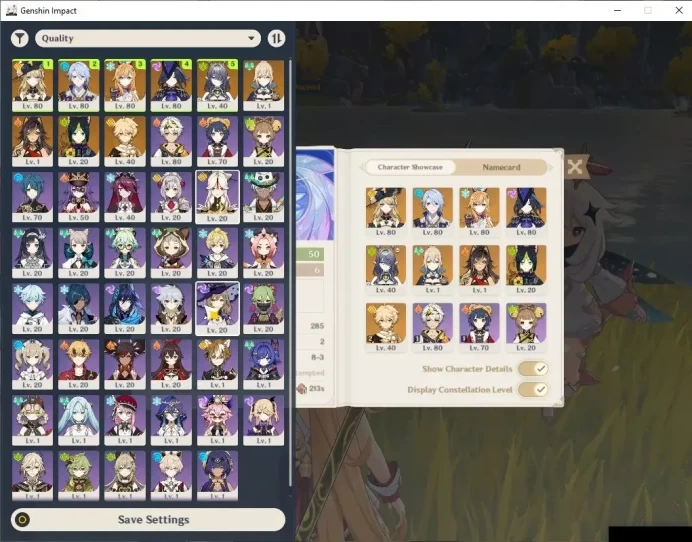 ASIA |AR 50 |BD Unset |5 Limited + 3 (*5Wep) |Navia+Sign,Escoffier,Clorinde,Ayato |Mc Male |Rate ON |TakeMail |(GI6569)