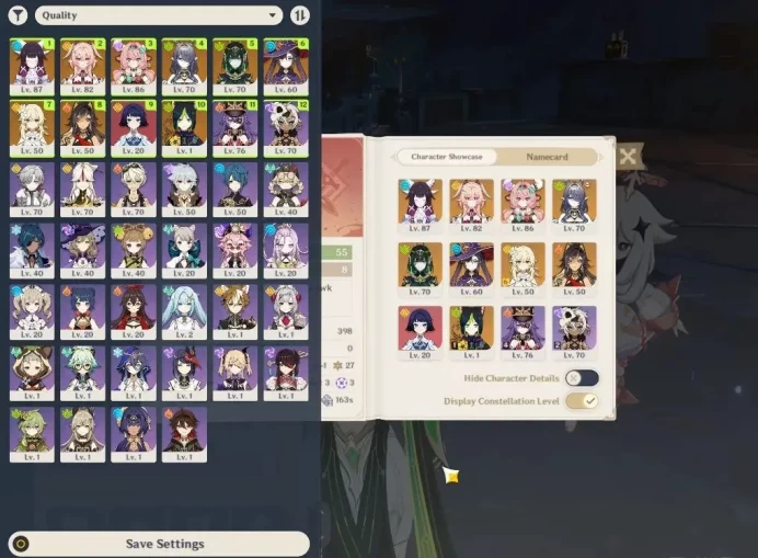 ASIA|AR55|5Limited+30(*4Character)|Linnea,Columbina,Varesa,Lauma,Nefer|Low Explore Map|McFeMale|TakeMail|(GI6287)