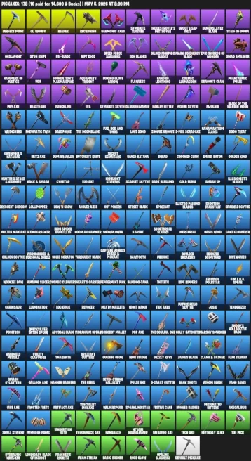 162 skins · OG Skull Trooper / Blue Squire / Take The L / Glow / Cole
