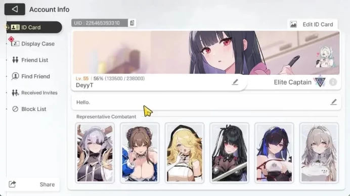ASIA|Lv 55|19 SSR[(Heidemarie,ChizuruM1,RinM1)+Sign,Sereniel,Nine,Rita,Narja,Yuki,VeroM2,Haru,KhalipeM1,Hugo,Etc]|Stove(CZN1996)