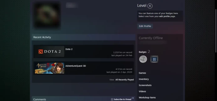 Dota2_Behavior 9450_ Ready For Ranked_1153 hrs_no access to email (read description)