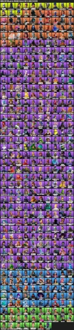 437 skins · Black Knight / OG Skull Trooper / Sparkle Specialist / Floss / Take The L  