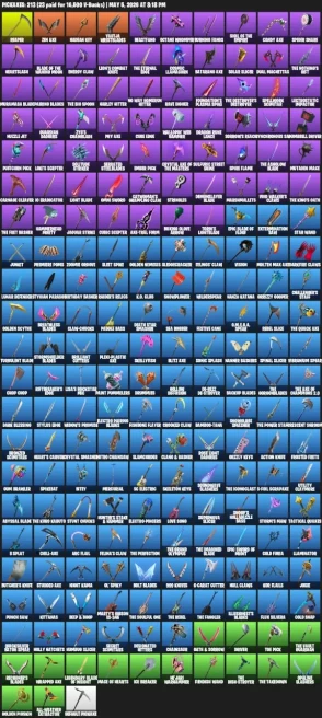 134 skins · Wildcat