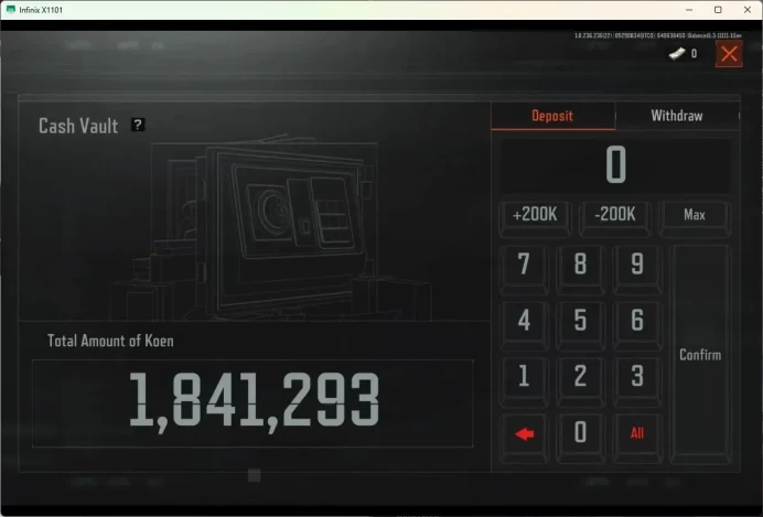 Mobile | | LV 30 | SV 7.4 M | CV 1.84 M | Koi LR-AR2, Koi LR-DMR1, SS AKM, Royal Guard, Corpo | more detail Check SS (AB438B)