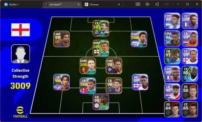 Android|PW 3009|Epic De Rossi,Lampard,Shevchenko, | Showtime Messi,Akanji,Itakura etc | 2026| Check SS EFB1559B