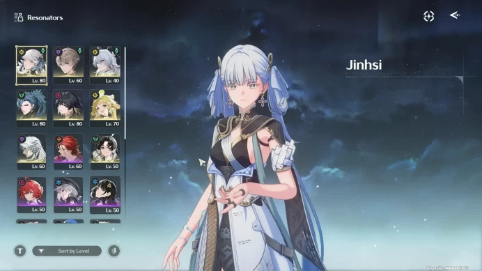 SEA|UL 56 | SOL3 R6 | 9(*5Char) Jinshi L80, Verina L80, Calcharo L80, Encore L70 | 1(*5Wep) Verdant Summit|TakeMail(WW007B)