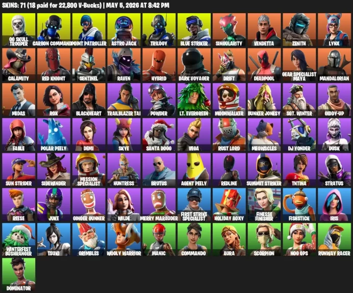OG Skull Trooper / Astro Jack