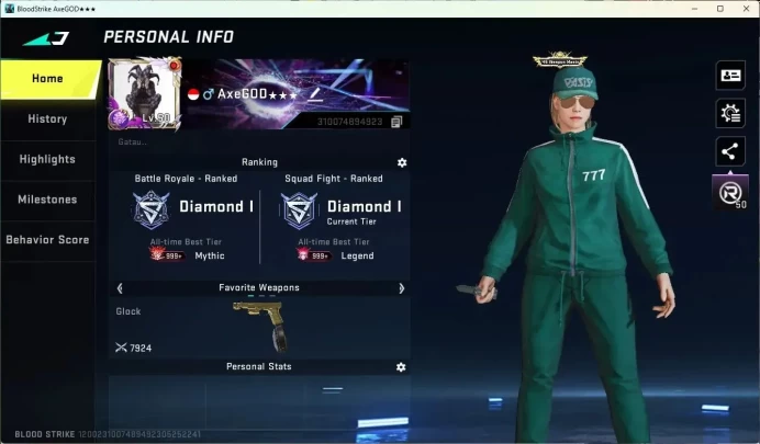 ASIA | 1 ETERNAL: Desert Eagle-Scorpius | 1 BLEACH|1 TOKYO REVENGERS|5 7DS|1 EVA | 5 ULTRA | L50 Diamond I|More Check SS BS1031B