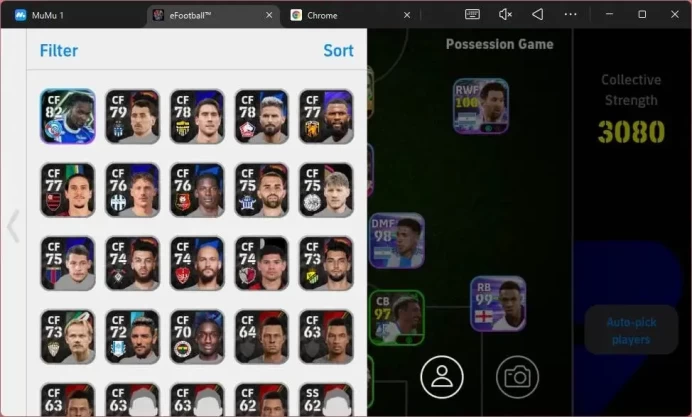 Android|PW 3080|Epic Zlatan Ibrahimovic, Andriy Shevchenko|Showtime Lionel Messi|2026|Check SS EFB1564B