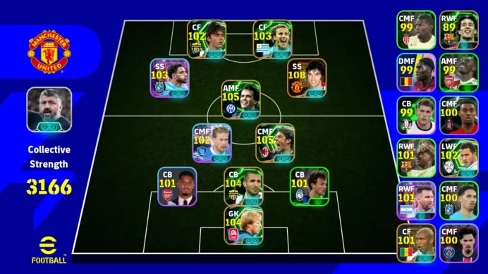 android Power 166 | George Best Bigtime | Rui Costa Epic | Lothar Matthaus Epic | Giorgio Chiellini Epic EFB515B 2026