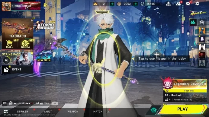 ASIA|ETERNAL DEagle|Melee SYCTHE+12 ULTRA[SPIKE,VOLT,M4A1,Etc]|Colab TR[Takemichi]+BLEACH[Toshiro,UZI,Zenpakuto]|NetEase|BLS4563