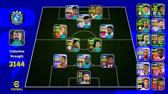 Android Power 3144 | Scholes Epic DB | Marmoush ST | Brahim Diaz ST | Koulibaly ST | EFB203B 2026