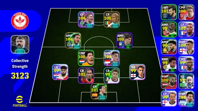Android Power 3123 | Hazard Epic DB | Gyokeres ST | Joe Pelupessy ST | Detail In SS | EFB204B 2026