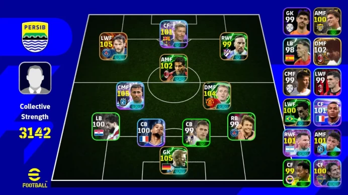 Android Power 3142 | Kvara Blitz BT | Rodri ST | Fletcher Epic DB | Kahn Epic DB | EFB206B 2026