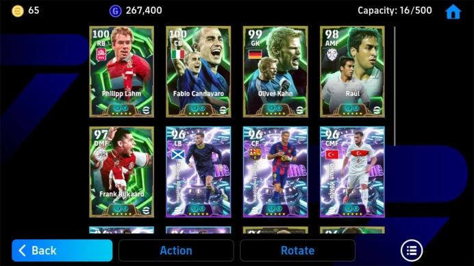 Android Power 3174 | Lahm Epic | Fabio Epic | Kahn Epic | Raul Epic | Rijkaard Epic | Robertson ST | EFB208B
