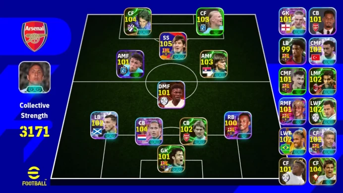 Android Power 3171 | Messi Barca Big Time | Virgil Van Dijk | Detail In SS | EFB212B 2026