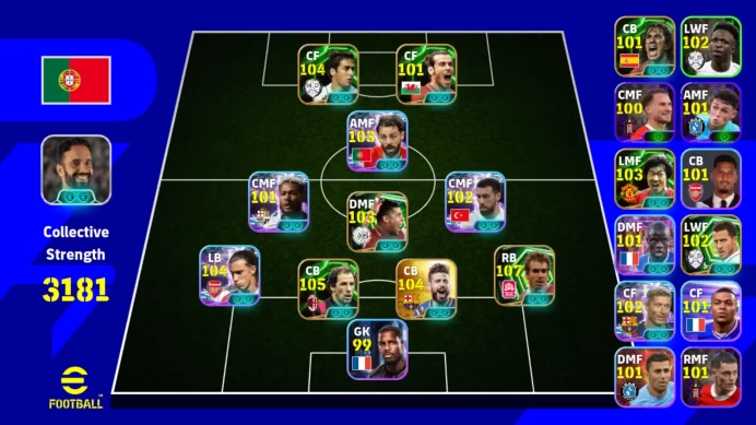 Android Power 3184 | Riccardo Calafiori | Philipp Lahm | Gerard Pique EFB233B 2026
