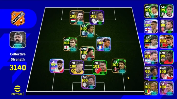 Android Power 3140 | puskas epic db, olise showtime, scholes epic db, massimo oddo epic db, nunez showtime EFB234B 2026
