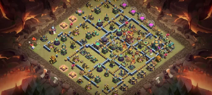 Th 14 Level 165 | Hero (80/83/60/30) | 12 Equipment Epic | 17 Magic Items | 4 Hero Skin | 1275 War Stars | 958 Gems