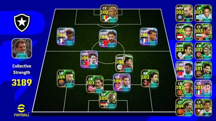 Android Pwr 3189 | Vitinha showtime |  Gabriel Magalhaes Showtime | Jordi Alba Epic DB | Detail Cek SS EFB254B 2026