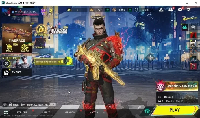 ASIA | Eternal D.Eagle | Collab TR [JACK-Takemichi] | 35 ULTRA [Zero,Emma,Ethan,Glock,Origin-12,etc|5 Limited|NetEase|(BLS4568)