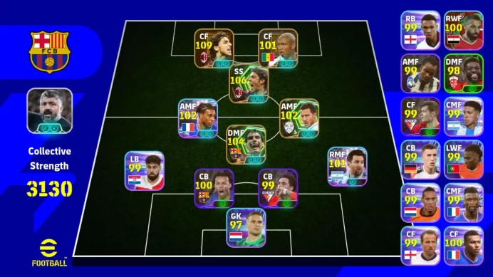Android Power 3130 | Zlatan Ibrahimovic Big Time | Rui Costa Epic DB | Pep Guardiola Epic DB Detail SS EFB261B 2026