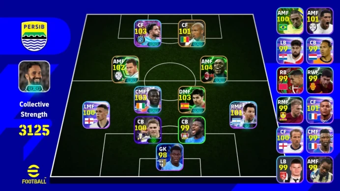 Android Power 3125 | Omar Marmoush Show Time | Clarence Seedorf Epic DB | Franck Kessie Show Time EFB268B 2026