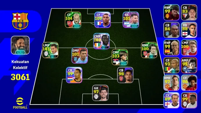 Android Power 3061 | El Hadji Epic | Franck Kessie Showtime | Eden Hazard Epic | Dennis Bergkamp Epic EFB273B 2026