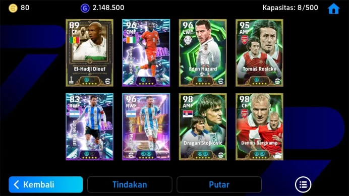 Android Power 3061 | El Hadji Epic | Franck Kessie Showtime | Eden Hazard Epic | Dennis Bergkamp Epic EFB273B 2026