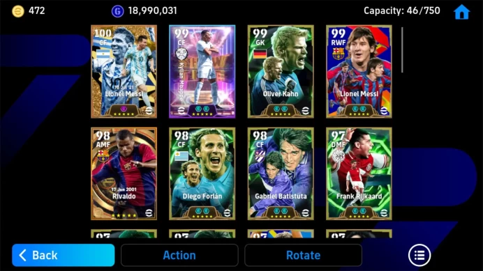 Android Power 3187 | Messi Big Time | Mbappe Show Time DB | Kahn Epic DB | Messi Epic DB | Rivaldo Big Time EFB278B 2026